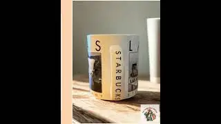 Starbucks Retired 2005 Las Vegas City Scenes Series Barista Coffee Mug Cup Collectable Drinkware ...