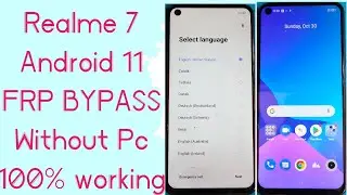 Realme 7 Android 11|FRP Bypass Without Pc| 100% working|HD Solution 🔥|