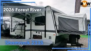 NEW Hybrid Trailer! 2026 Flagstaff Shamrock 233S Flythrough
