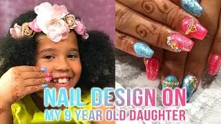 FULL DESIGN ON MY 9 YEAR OLD DAUGHTER CASSIDY