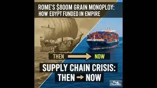Rome's $800M Grain Monopoly: How Egypt Funded an Empire
