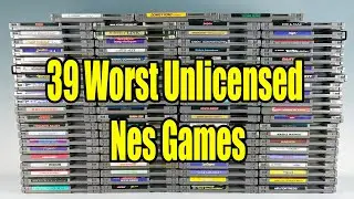 39 Worst Unlicensed Nes Games
