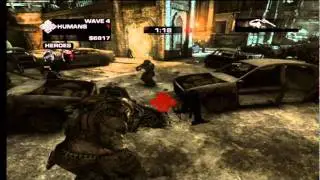 Gears of War 3 Beast mode Normal part 1/3 feat. strissgaming