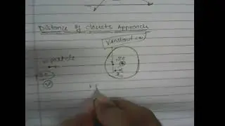 Distance of closests approach
