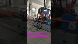 Automatic cable tray production line