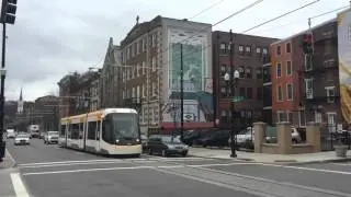 Cincinnati Streetcar Testing 13th & Race St OTR