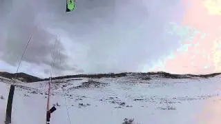 Freeriding at Strawberry River, 2-22-2015, with Adi Kites