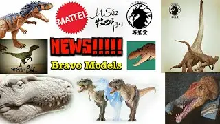 News!!! Official Mattel Siats Meekerorum images!!! Official Nanmu Jurassic Park T. Rex images!!!