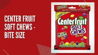 Center Fruit Soft Chews | Fruit Flavored Candy | Skittles Alternative | Party Pack | Best Soft Chew