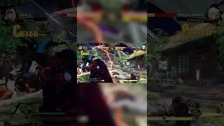 GGST Zato-1 #combo #combos #zato #guiltygearstrive #games #gaming #fightinggames #trolling