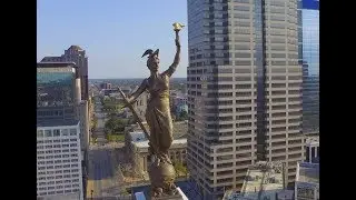 AERIAL INDIANAPOLIS BEAUTY