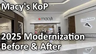 [Compilation] Before and After: Macy's King of Prussia 2025 Elevator Modernization