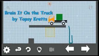 Brain It On the Truck level 27 water 5 stars