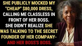 My DIL mocked my funeral dress, calling me classless. She didn't know I was her boss.