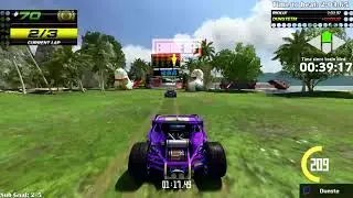 Super TrackMaster: 2:03.481 on #70 (Green Series/Lagoon) - TrackMania Turbo