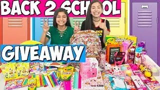 Back to School Giveaway 2017-2018 , School Supplies Haul