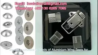 Aluminium Wing Seals 304 Clip Buckle For Stainless Steel Banding Manufacture Wholesale Price Cheap