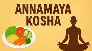 अन्नामयकोश #Annamaya Kosha is the physical body,  food sheath made ... 👍