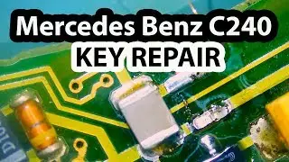 2004 Mercedes  Benz C240 Key Repair - Broken Coil