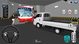 3D Driving Class Gameplay | Truck & Bus Parking Challenge 🚍🚚 | Realistic Driving Simulator 