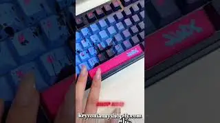 Graffiti PBT Keycap Set &ndash; Personality Gaming Keyboard Upgrade (60/87/98/135 Keys, OEM Height)