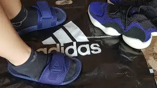 PHARREL WILLIAMS ADIDAS HU BOOST slides
