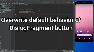 Prevent close DialogFragment on positiveButton click - Android Studio + Kotlin