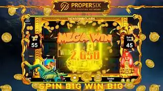 Huge JACKPOT On New DRAGON Clash Slot  | Mega Win