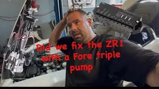 Тройной насос ZR1 Fore готовит нас к достижению цели в 1000+ л.с. на задних колёсах.