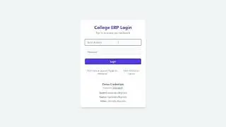 ERP-based Integrated Student Management system