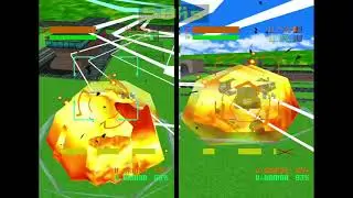 Willfree (1P Korea / Striker) vs neoKEN (2P USA ). Virtual-On Oratorio Tangram GGPO