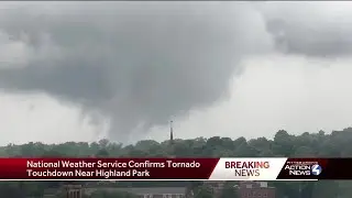 Tornado touchdowns in Pittsburgh area confirmed by National Weather Service