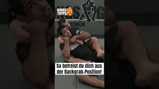 Befreiung aus der BackGrab-Position in 30 Sekunden erkl&auml;rt! 🥋 #mma #bjj #kongstipps #grappling