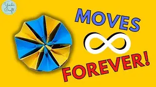 Origami: How to Make Paper Moving Fireworks [YochiCraft]