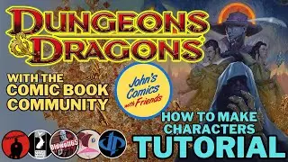 Dungeons and Dragons Character Building Tutorial | How to Build a D&D Character Fifth Edition DND