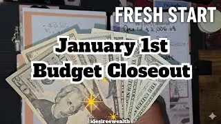 January 1st Paycheck Closeout| Expenses Tracking and Money Count