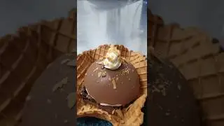Ice cream Caramel cone#dessert #pastry #shorts