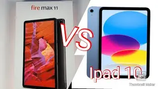 Ipad 10 Vs Amazon Fire Max 11 Speed And Speaker Test