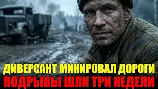 Он минировал дороги тайно и взрывы шли по расписанию
