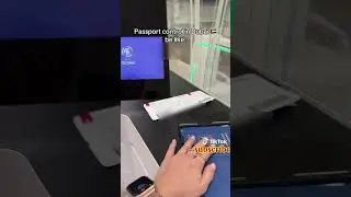 Dubai Airport Smart Gate Use 2025