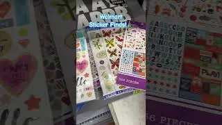 #walmartfinds #plannercommunity #sticker Walmart Sticker Finds @YoYoFinds