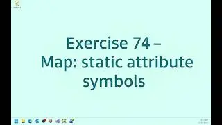 Exercise 74 - Map static attribute symbols