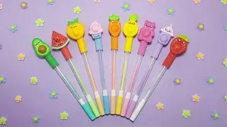 Lápices decorados POP IT Caseros🌟✨
