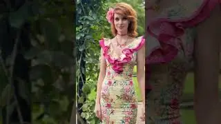 'Birdsong' Wiggle Dress