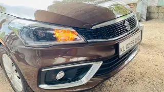 Ciaz projector headlight installation on base model.