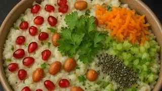 Curd Poha(weight loss-2)@Lovely_and_Bunny