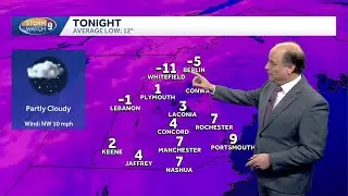 Video: Sunny, breezy Monday expected across New Hampshire