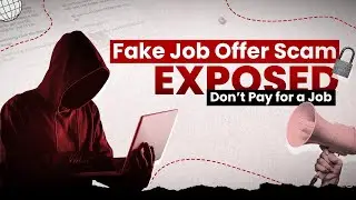 Fake Job Offer Scam EXPOSED! Don&rsquo;t Pay for a Job 💰⚠