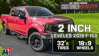 Leveled F150 XD Monster 18x9 Wheels & 18mm Offset! | AmericanTrucks Customer Builds