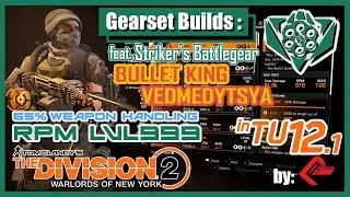 BulletKing Striker RPM LVL999 | The Division 2 | TIPS by Random Plays